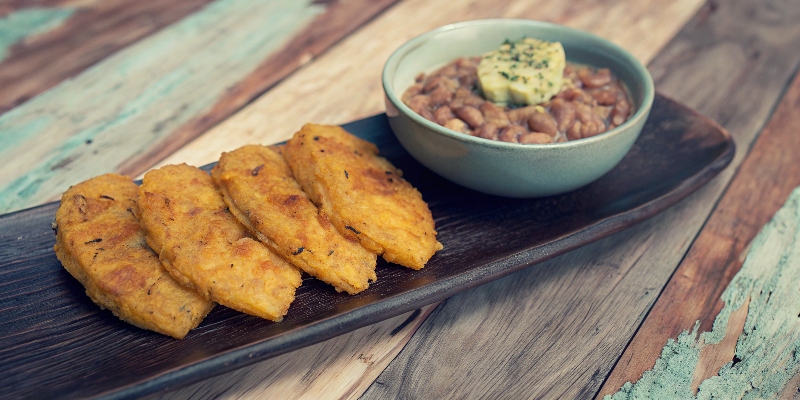 COSTA RICAN TWICEâFRIED PLANTAIN BITES