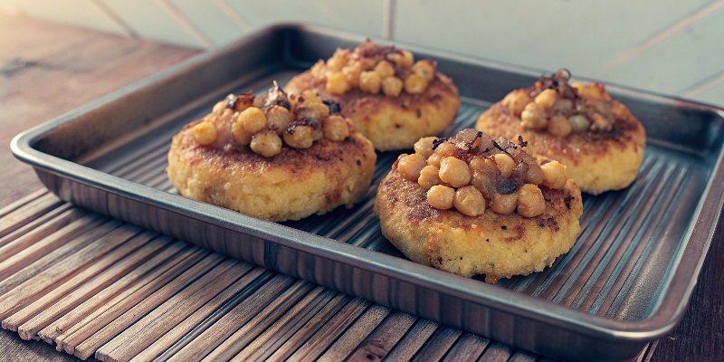 CHOLE ALOO TIKKI